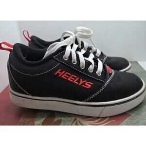 VGC Heelys Pro 20 (HE100757) Black Skate Shoes Youth US Size 4 EUR 35